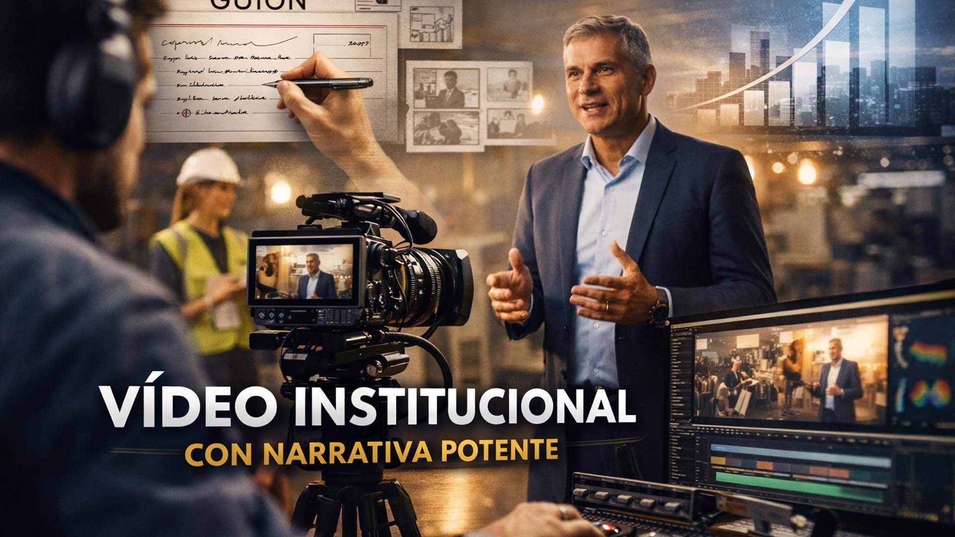 Cómo hacer un vídeo institucional con narrativa potente