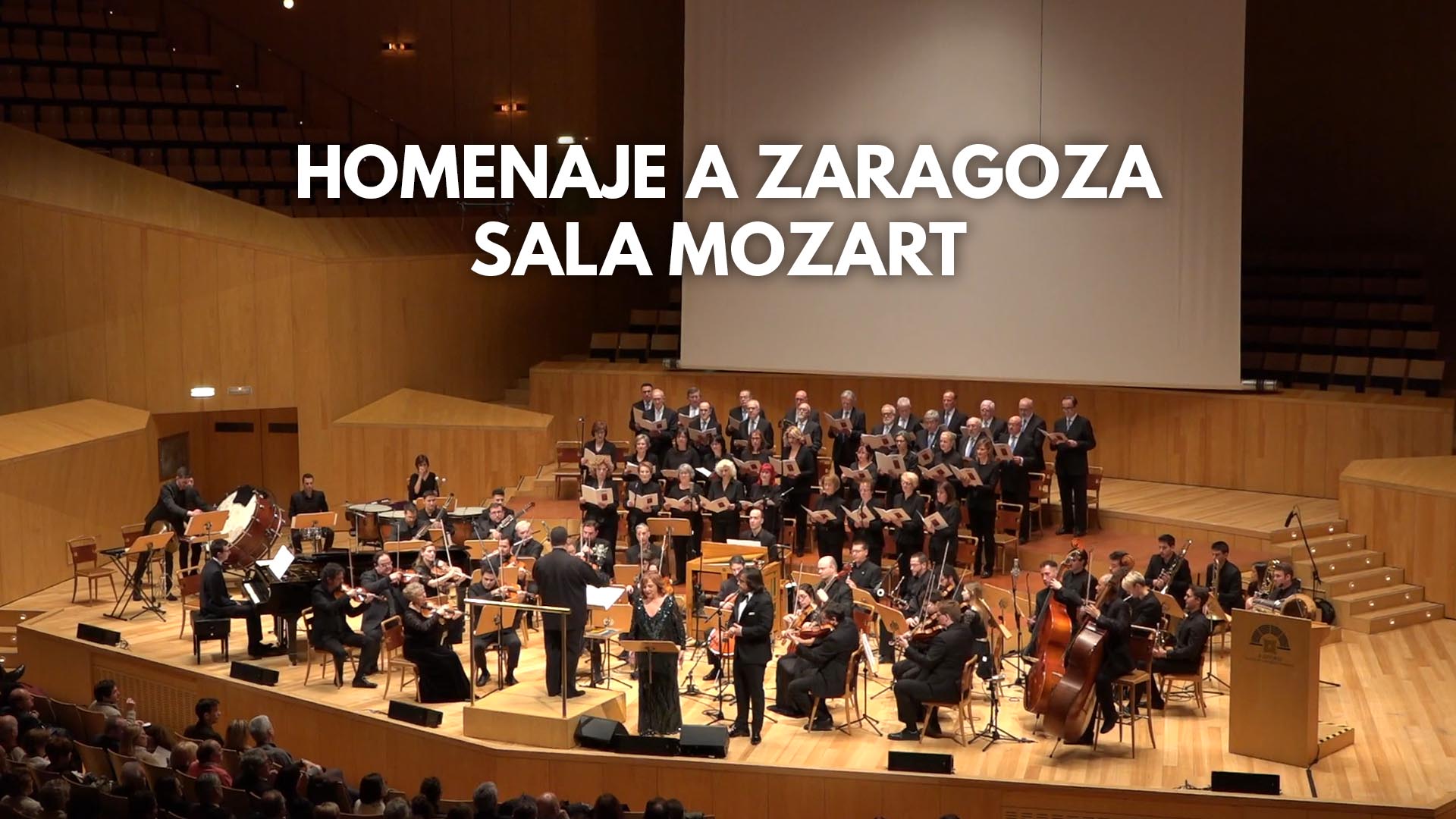 Así sonó el homenaje más épico a Zaragoza